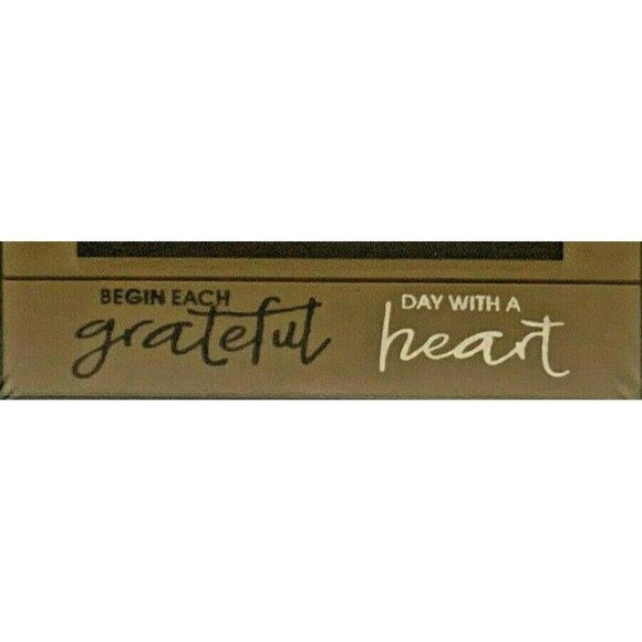 Special Moments Photo Frame 4x6 in Begin Each Day With A Grateful Heart - Picture 4 of 5